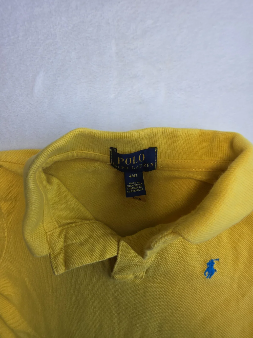 Ralph Lauren Boys Yellow Polo